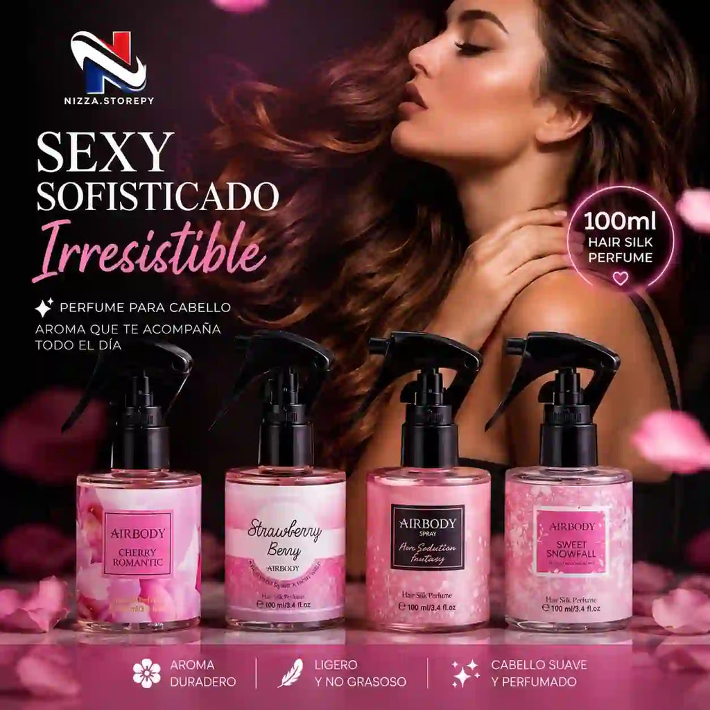 Perfume Capilar Airbody – Hair Silk Perfume 100ml