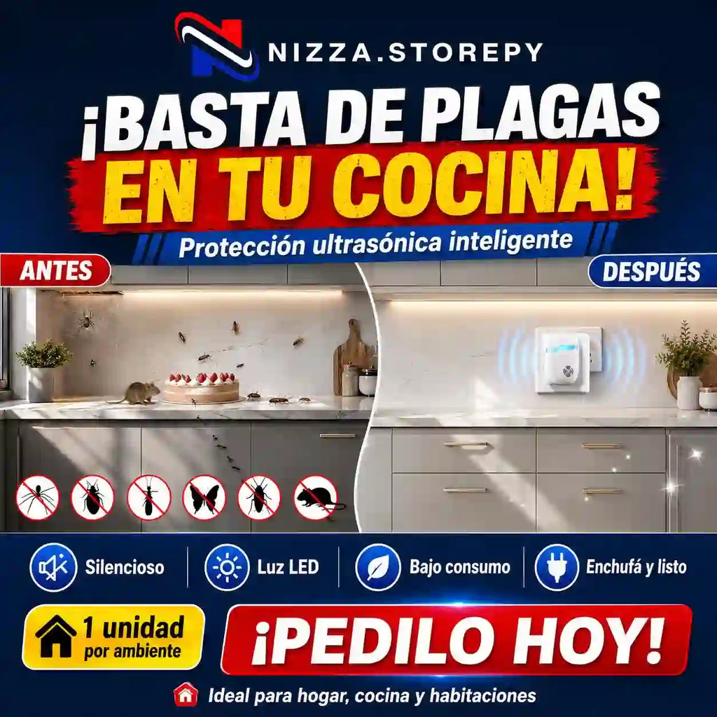 REPELENTE ULTRASÓNICO INTELIGENTE!-