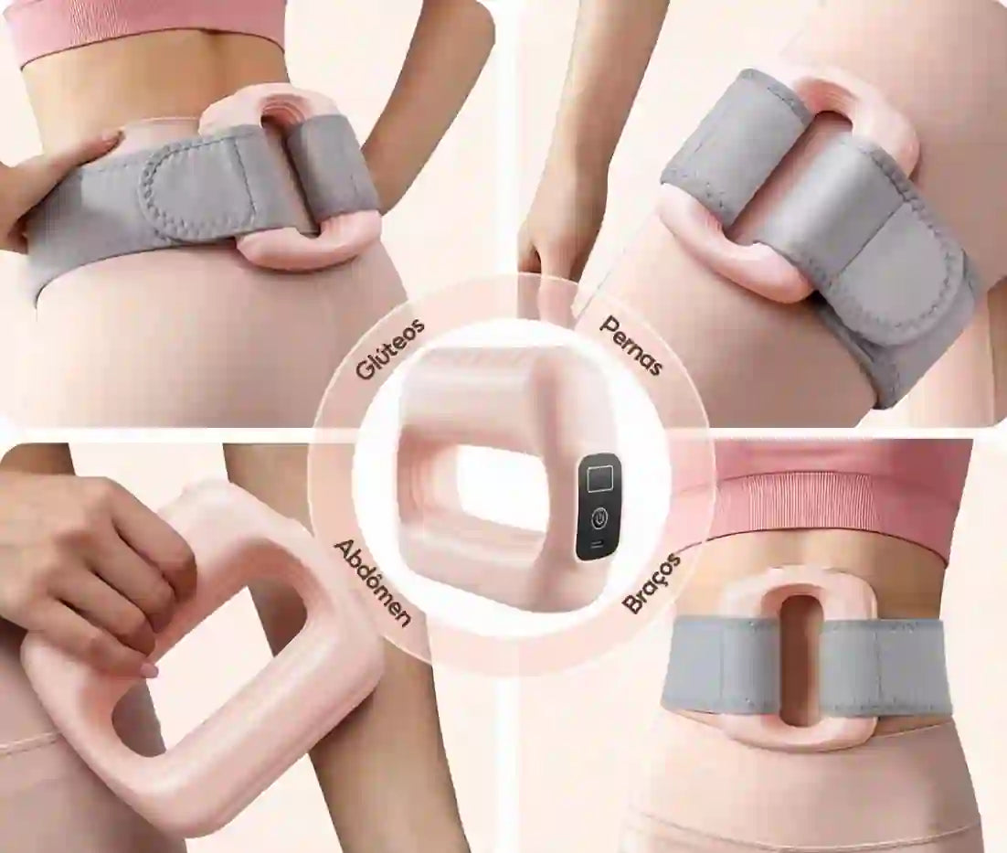 Masajeador Abdominal Eléctrico  – Vibración + Calor