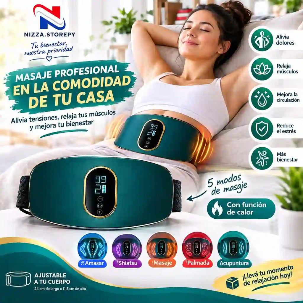 Masajeador de cintura y abdomen multifuncional