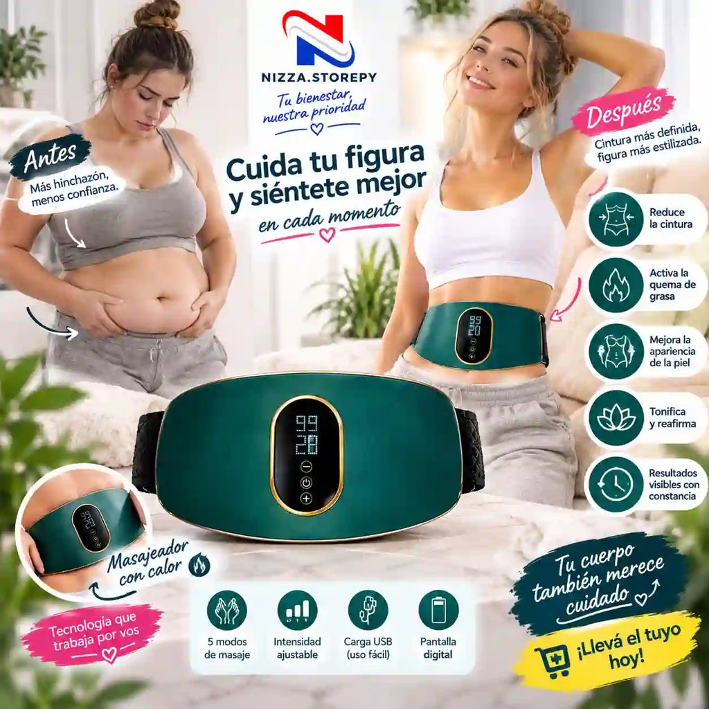 Masajeador de cintura y abdomen multifuncional